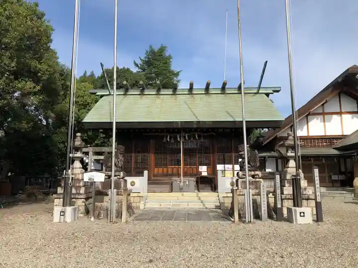 御井神社の本殿・本堂