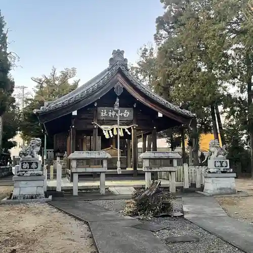 白山神社（松河戸町）の本殿・本堂