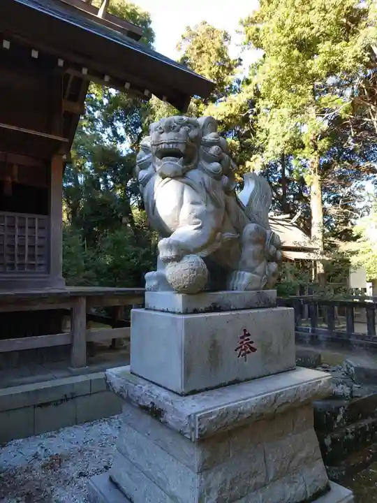莫越山神社の狛犬
