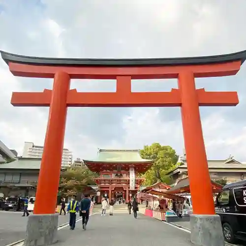 生田神社の鳥居