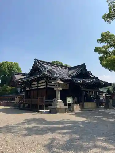 百舌鳥八幡宮の本殿