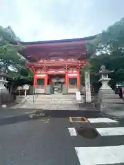 長等神社の山門