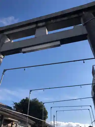 柏原神社の鳥居