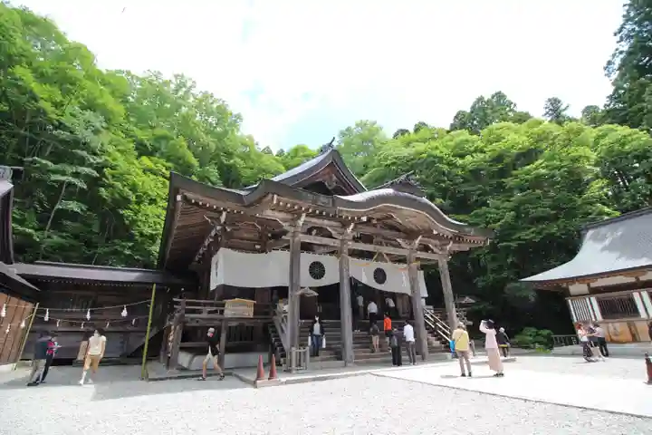 戸隠神社中社の本殿・本堂