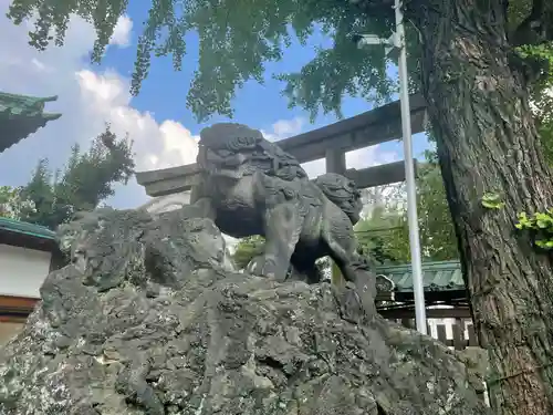 牛嶋神社の狛犬