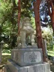 健御名方富命彦神別神社の狛犬