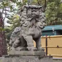 中山神明社の狛犬