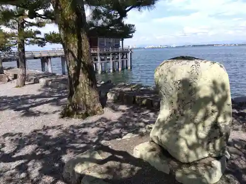 満月寺（浮御堂）の景色
