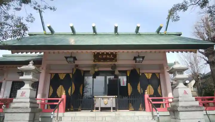 上平井天祖神社の本殿・本堂