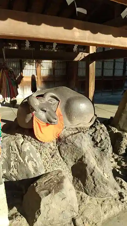 牛嶋神社の狛犬