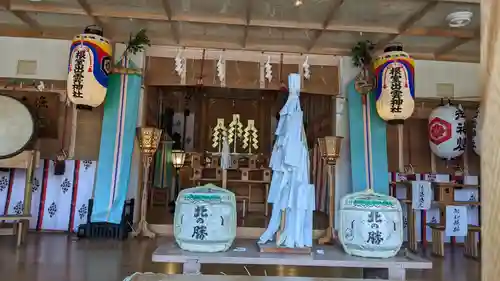 根室出雲神社の本殿