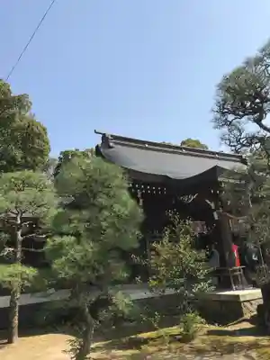 松陰神社の本殿・本堂