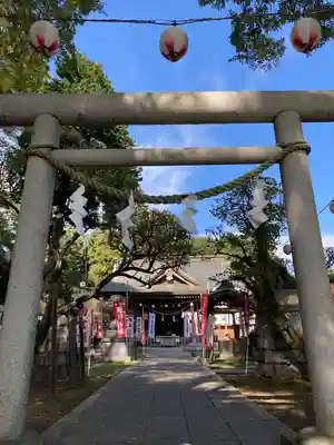 大生郷天満宮の鳥居