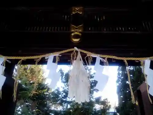 琴似神社の山門・神門