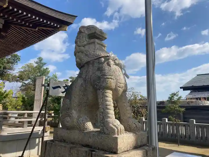 赤穂大石神社の狛犬