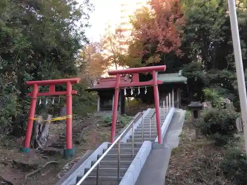 白旗神社（品濃白旗神社）(神奈川県)