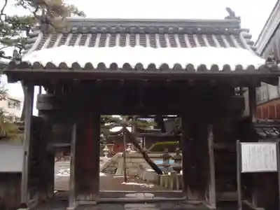 知善院の山門・神門