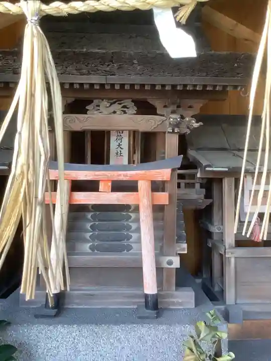 末吉稲荷大明神の本殿・本堂