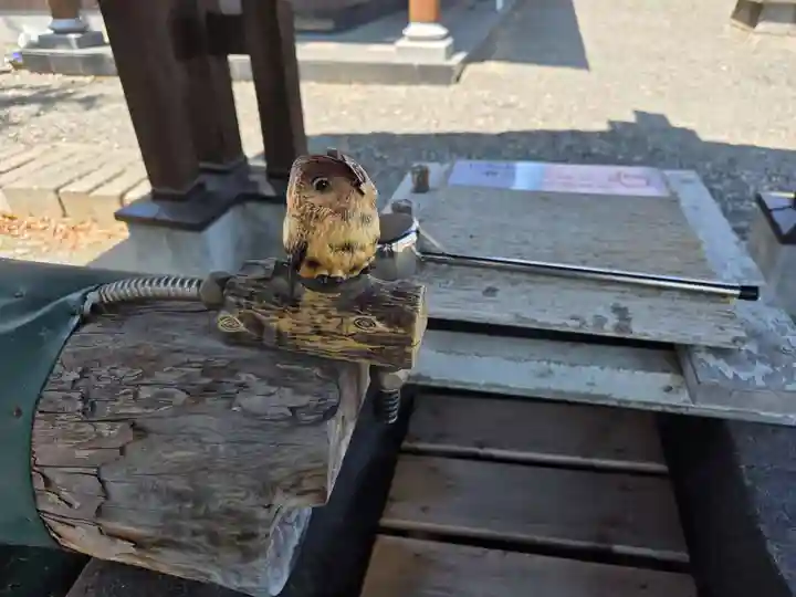 苗穂神社の手水舎