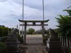 下代菅原神社の鳥居