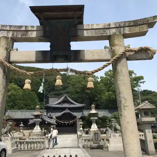 赤穂八幡宮の鳥居