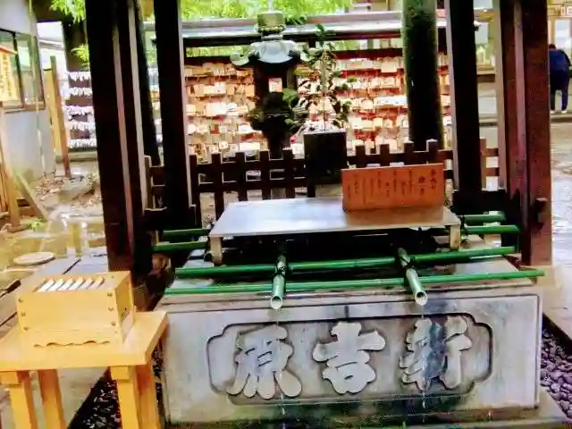 駒木諏訪神社の手水舎