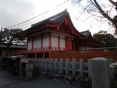 東寺鎮守八幡宮・東寺境内社八島殿の本殿・本堂