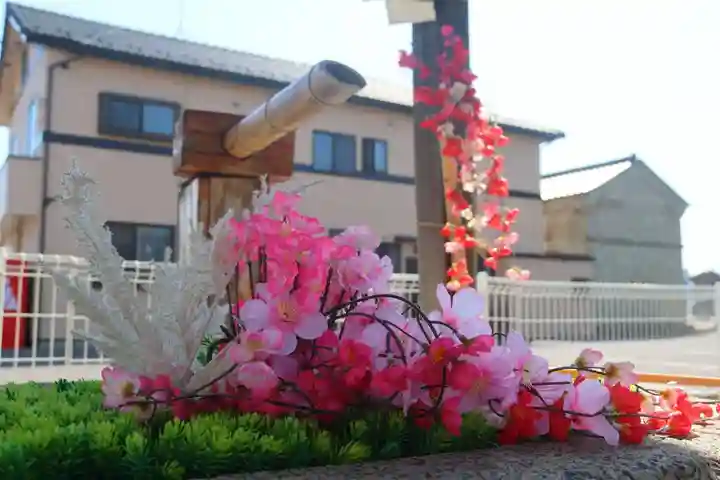 阿邪訶根神社の手水舎