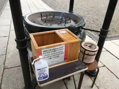 達磨寺の感染症対策