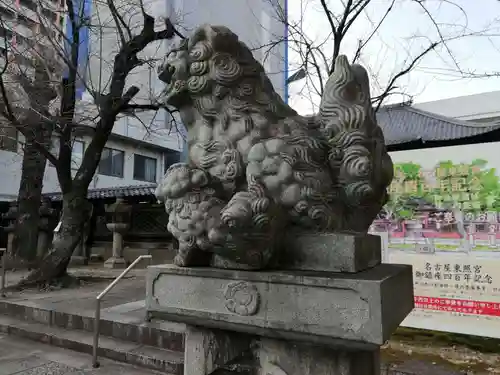 名古屋東照宮の狛犬