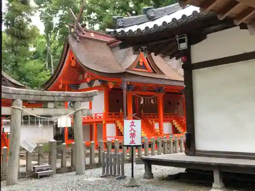 泉穴師神社の本殿