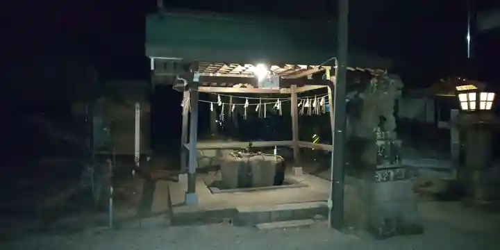 都波岐奈加等神社の手水舎