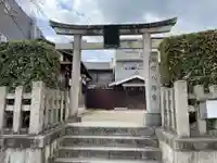 金攫八幡宮の鳥居