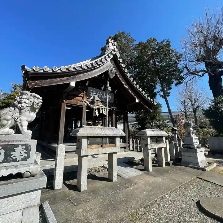 白山神社(松河戸町)の本殿・本堂