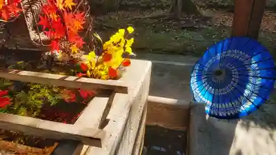 若宮神明社の手水舎