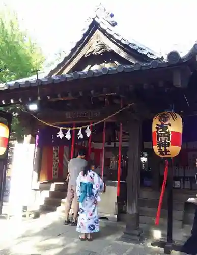 浅間神社のお祭り