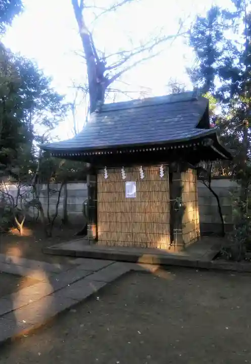 豊玉氷川神社の手水舎