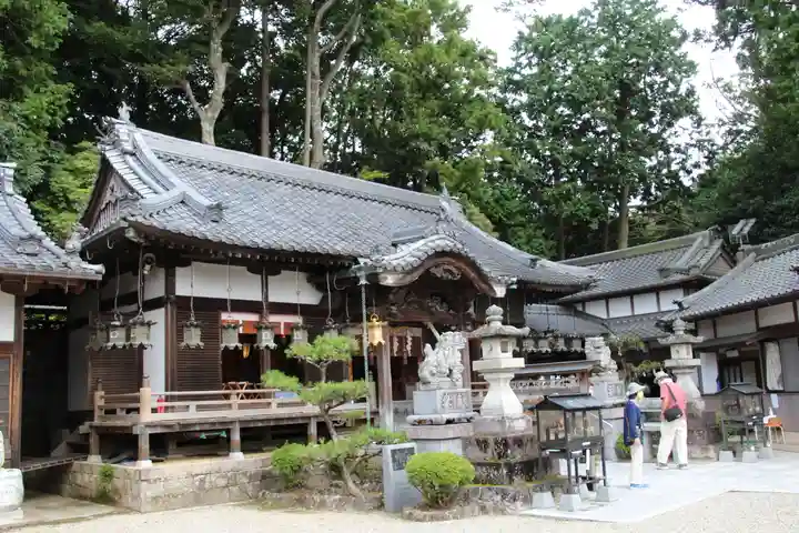 笠山坐神社の本殿・本堂