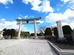 鶴谷八幡宮の鳥居