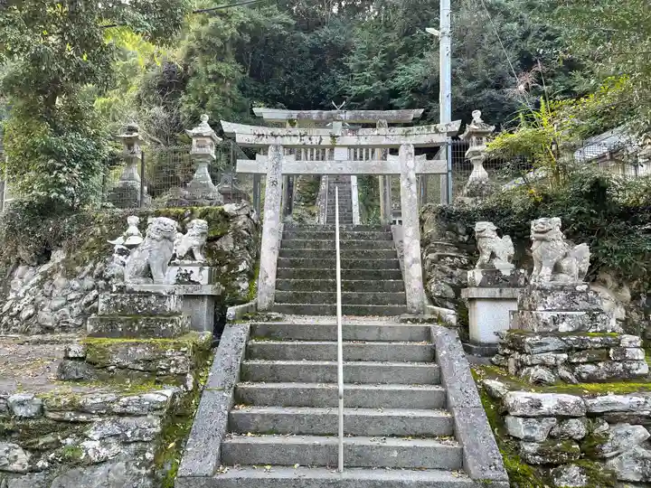 十二社神社の鳥居