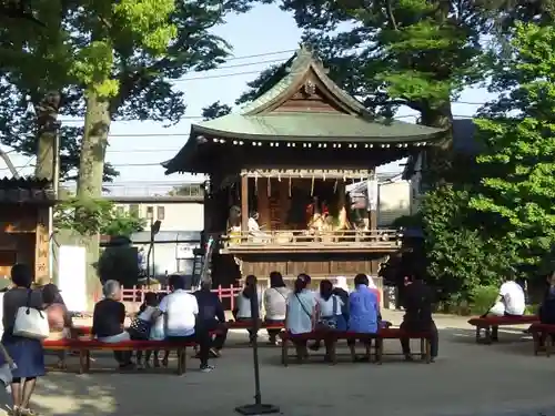 越ヶ谷久伊豆神社の神楽