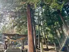 子檀嶺神社の鳥居