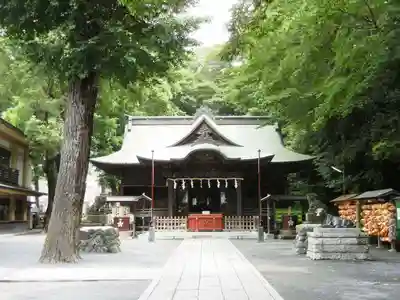 谷保天満宮の本殿・本堂