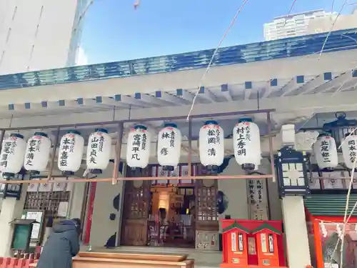 露天神社（お初天神）の本殿