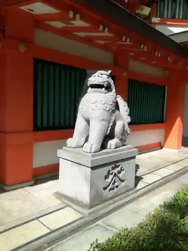 千葉神社の狛犬