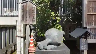 橿森神社の狛犬