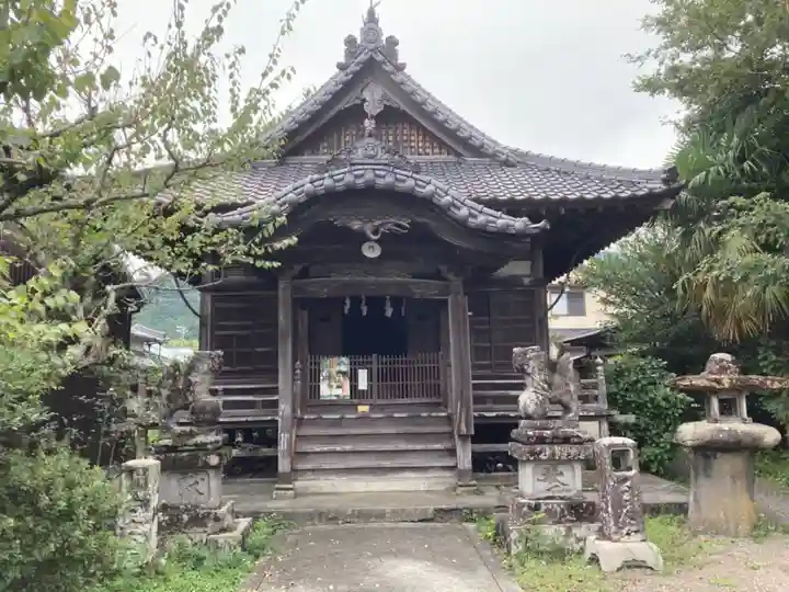 久万伊勢大神宮の本殿・本堂