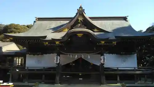 酒列磯前神社の本殿