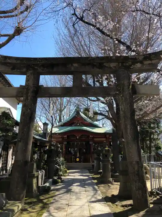 秋葉神社の鳥居