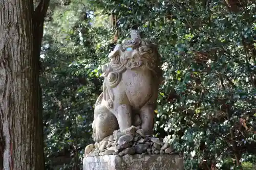 菅船神社の狛犬